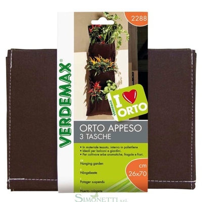 VMX2289 - Orto appeso sei tasche cm 56x70