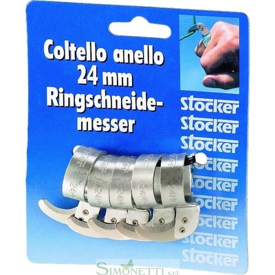 STK20560 - Set coltello ad anello ø 24 mm, 5 pz