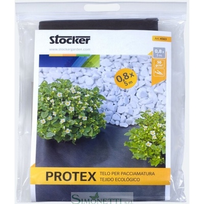 STK4563 - Protex Telo pacciamatura 0,8 x 5 m nero,