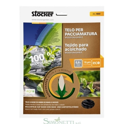 STK4864 - TELO PACCIAMATURA BOBINA 0,8 x100 m NERO