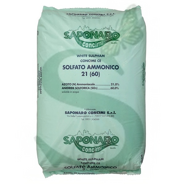 SAPSAW50 - SOLFATO AMMONICO 21% WHITE x 50 Kg.