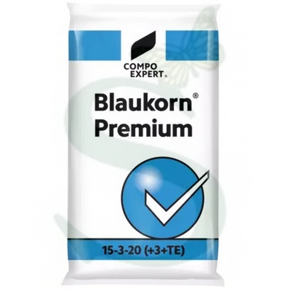 COMBLK400025 - BLAUKORN PREMIUM 15-3-20 x 25 kg.