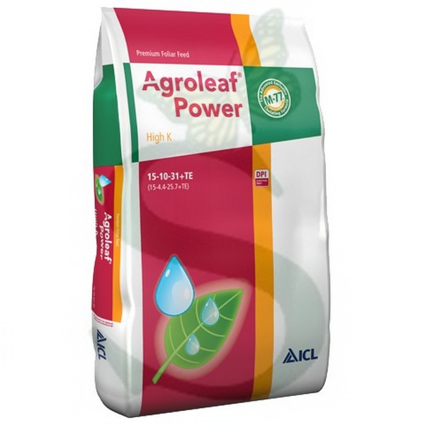 ICLFOAP40015 - AGROLEAF POWER 15-10-31 HIGH K x 15 kg.