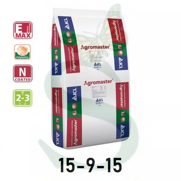 ICLCRAG30025 - AGROMASTER 15-9-15 x 25 kg.