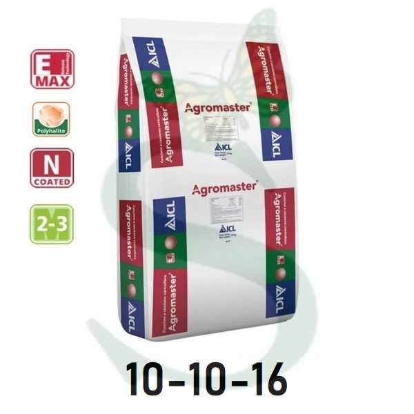 ICLCRAG60025 - AGROMASTER 10-10-16 x 25 kg.