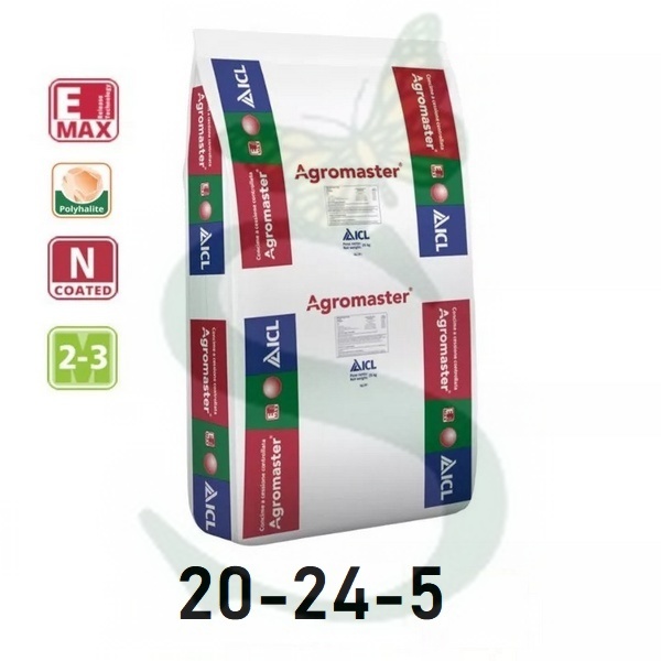 ICLCRAG70025 - AGROMASTER 20-24-5 x 25 kg.