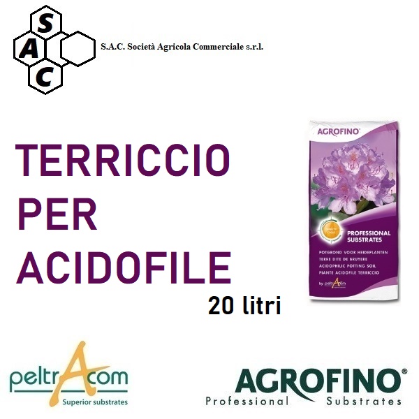 SACTE12020 - TERRICCIO ACIDOFILE AGROFINO 20 lt.