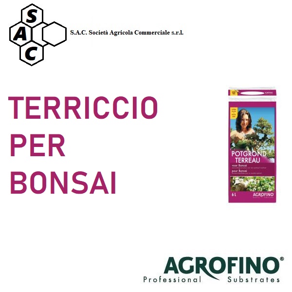 SACTE16006 - TERRICCIO BONSAI AGROFINO 6 lt.