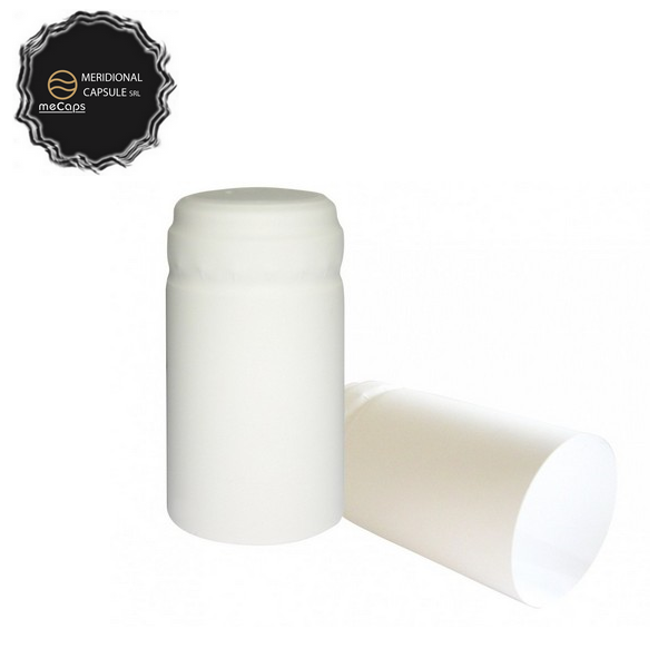 MECPVCN30BLU - CAPSULA d.30 (100pz) Bianco Lucido